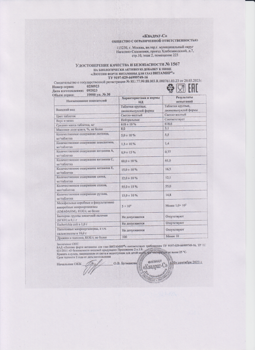 Паспорт №092023
